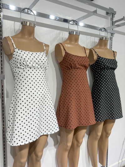 Vestido Polka - 3 colores 