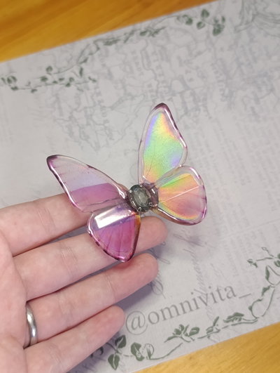 Hebilla tipo piraña mariposa 