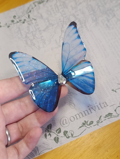 Hebilla tipo piraña mariposa 