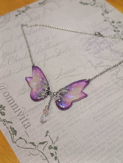 Collar mariposa 