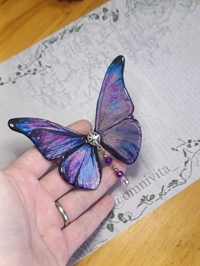 Hebilla tipo francesa mariposa 