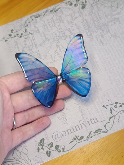 Hebilla tipo piraña mariposa 