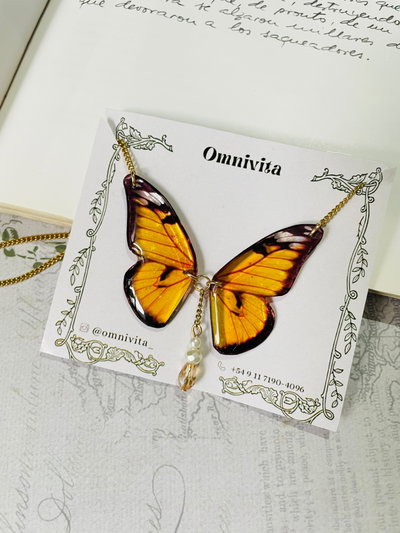 Collar monarca dorado