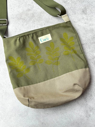 Cartera Tote Vida Verde con falla