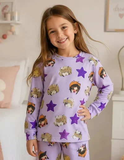 Pijama Lyna y Mandarina 