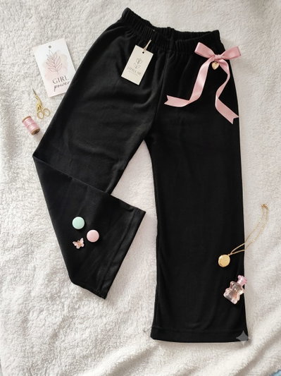 Pantalón Darlon negro frizado Oxford 