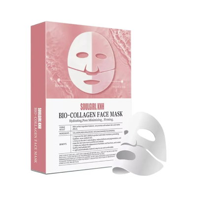 Pack X10 Mascarilla Facial Absorbible Bio Collagen