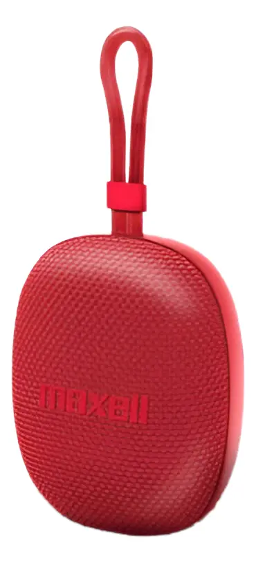Parlante Portátil Maxell Bt-treck Bluetooth Water Proof Color Negro