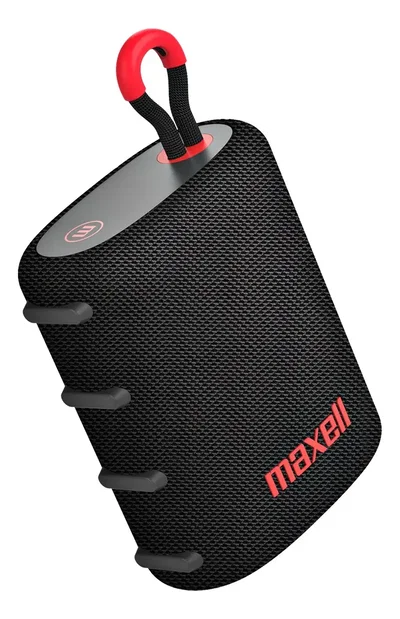 Parlante Portátil Maxell Bt-nomad Bluetooth Y Manos Libres Color Negro y Azul