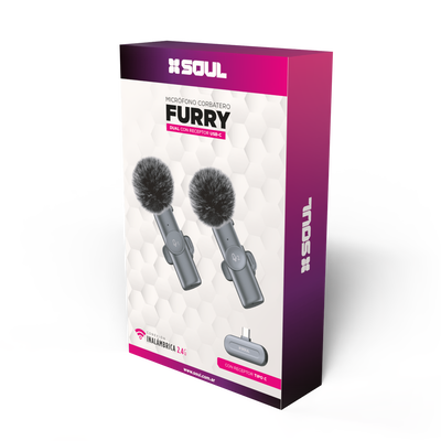 Micrófono Celular Soul Furry Doble Tipo-C