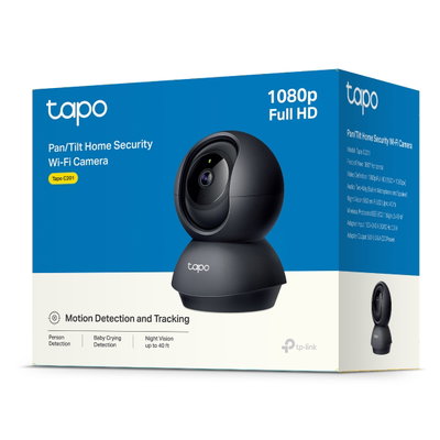CAMARA DE SEGURIDAD WIFI TP-LINK TAPO C201 360°