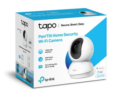 CAMARA DE SEGURIDAD WIFI TP-LINK TAPO C200 360°
