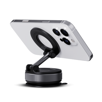 SOPORTE SOUL MAGNETICO Q40 AJUSTABLE C/VENTOSA 