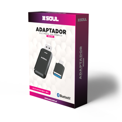 ADAPTADOR SOUL BT MULTIMEDIA PARA AUTO