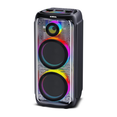 PARLANTE SOUL BT SUPER NOISE 60W 8"x2 LED