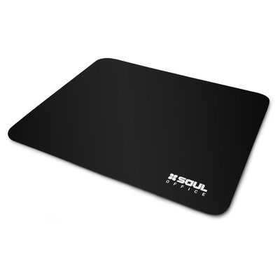 MOUSEPAD SOUL OFFICE SMALL 25x20 NEGRO