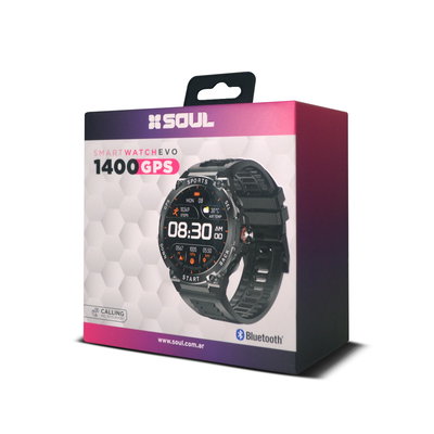 SMARTWATCH SOUL EVO 1400 GPS MAPAS OFFLINE