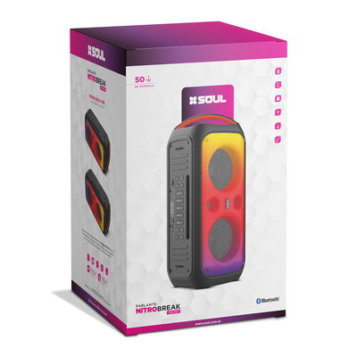 PARLANTE SOUL BT NITRO BREAK XM2700 50W LED