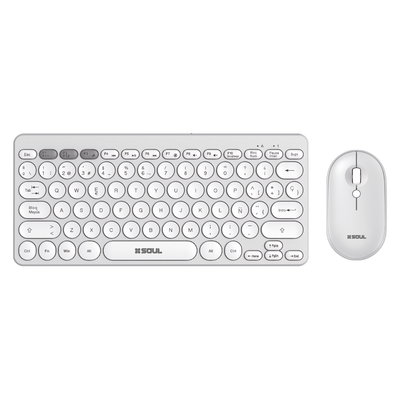 KIT TECLADO 80%+MOUSE SOUL OFFICE CW200
