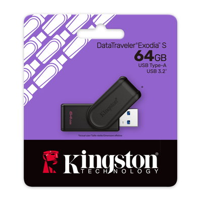 PENDRIVE KINGSTON EXODIA S 3.2