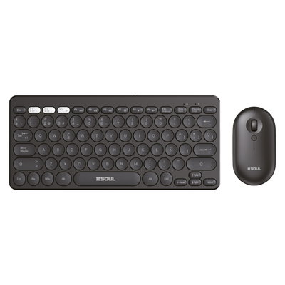 KIT TECLADO 80%+MOUSE SOUL OFFICE CW200