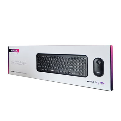 KIT TECLADO+MOUSE SOUL OFFICE CW250