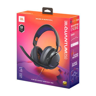 AURICULARE JBL 3.5mm JBL QUANTUM 250 BLANCO