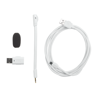 AURICULARES JBL BT VINCHA QUANTUM 360 + 2.4Ghz BLANCO