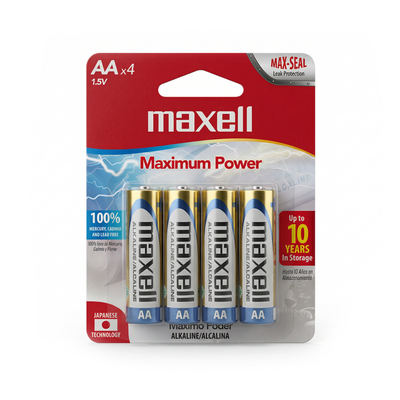 PILAS ALCALINAS MAXELL AA