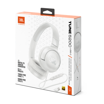 AURICULARES JBL TUNE 520 CON CABLE USB C