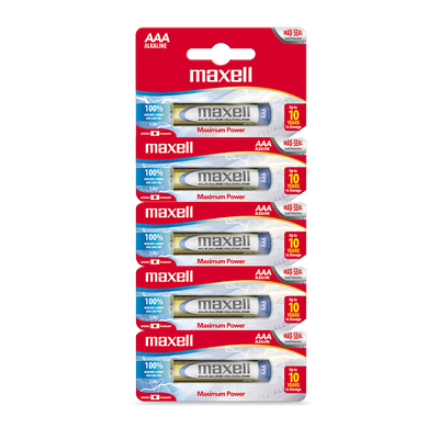 PILAS ALCALINAS MAXELL AAA