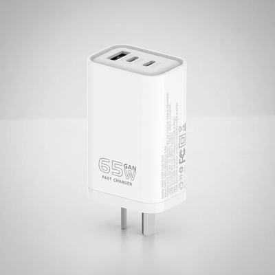 CARGADOR VIAJERO SOUL FC USB+PDx2 65W GaN S/CABLE