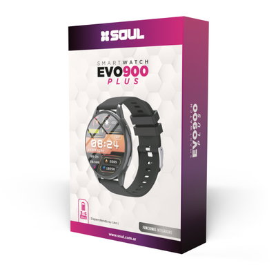 Smartwatch Soul Evo 900 Plus AMOLED GPS Llamadas Bluetooth