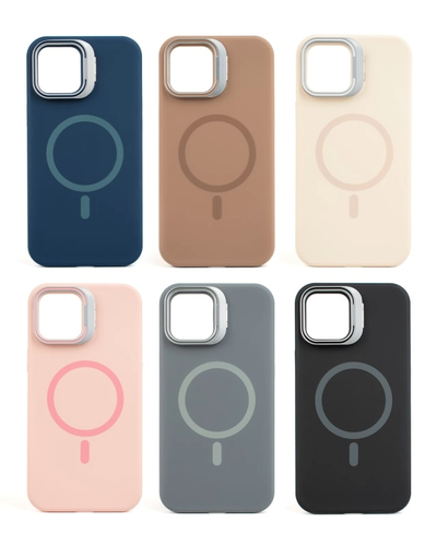 Funda MagSafe Nova Premium - Soporte Plegable Cámara