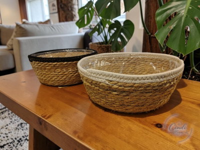 Canasto Decorativo - 31cm x 12cm 