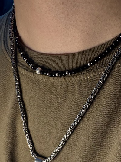 Collar Ónix negro II