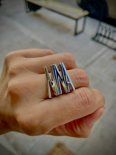 Anillo Soy Yo 4 letras