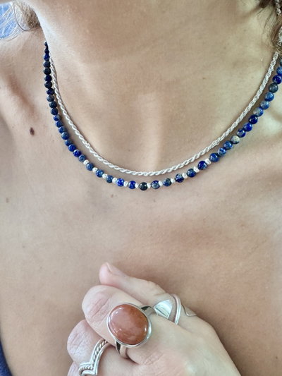 Choker lapislázuli