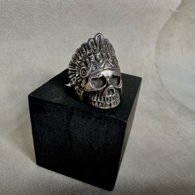 Anillo Calavera India