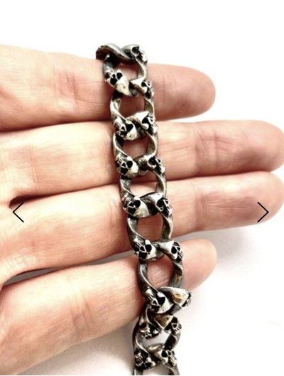Pulsera Grumet Skull