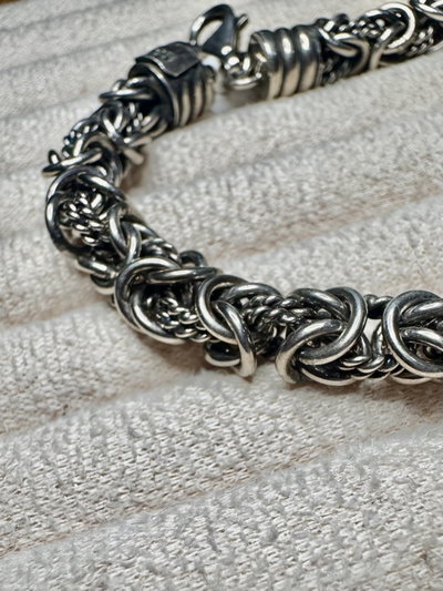 Pulsera Punto Peruano dos hilos 