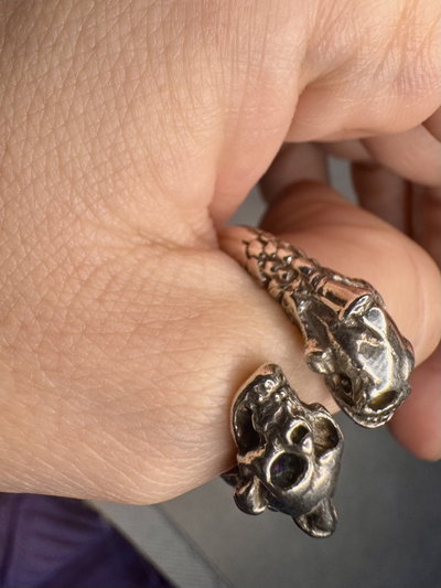 Anillo Garras de Calaveras 