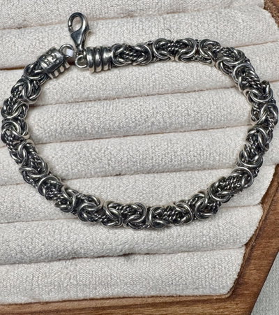 Pulsera Punto Peruano dos hilos 