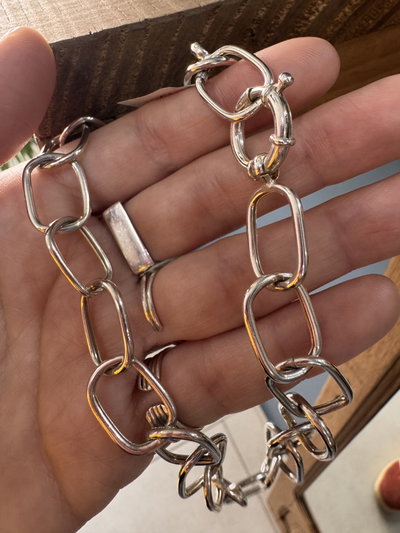 Collar Cuadrado Grueso