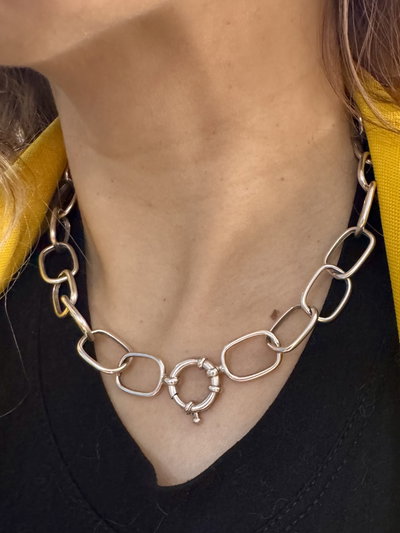 Collar Cuadrado Grueso