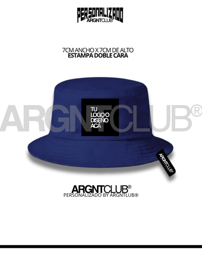 GORRO PILUSO ESTAMPA CHICA Color Marino