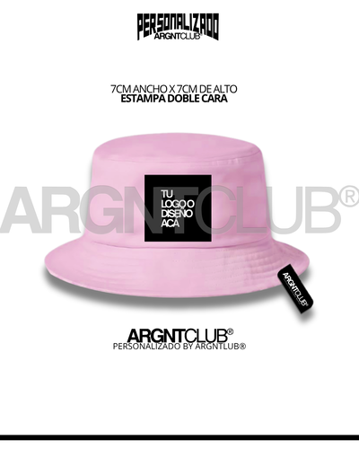 GORRO PILUSO ESTAMPA CHICA Color Rosa