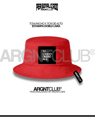 GORRO PILUSO ESTAMPA CHICA Color Rojo