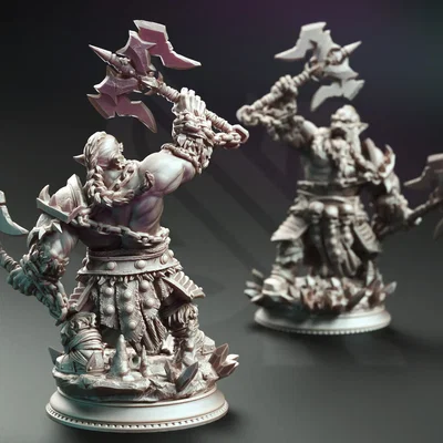 Korthart el Corazón Odioso – Berserker Enano Oscuro