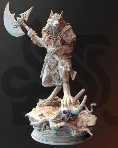 Ariana Grey – La Reina Lobo (Forma de Lobo)